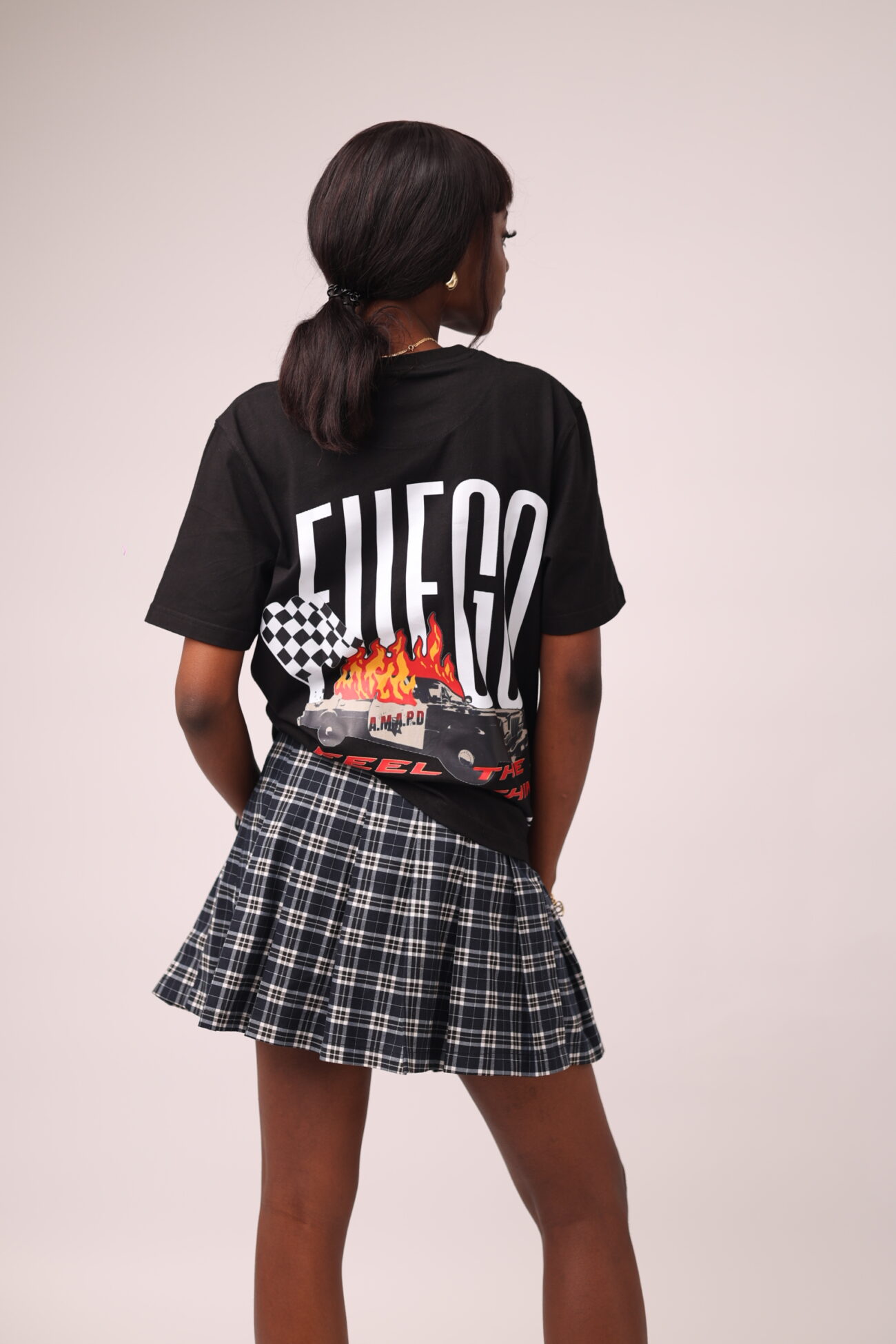 Fuego A.M.A.P.D T-Shirt, Black - Image 2