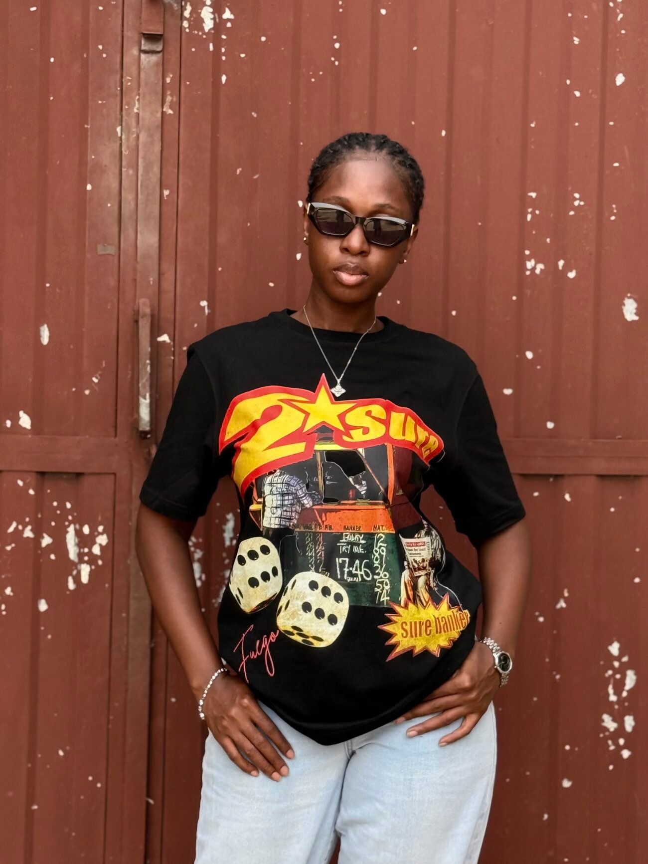 2-SURE TSHIRT (BLACK)